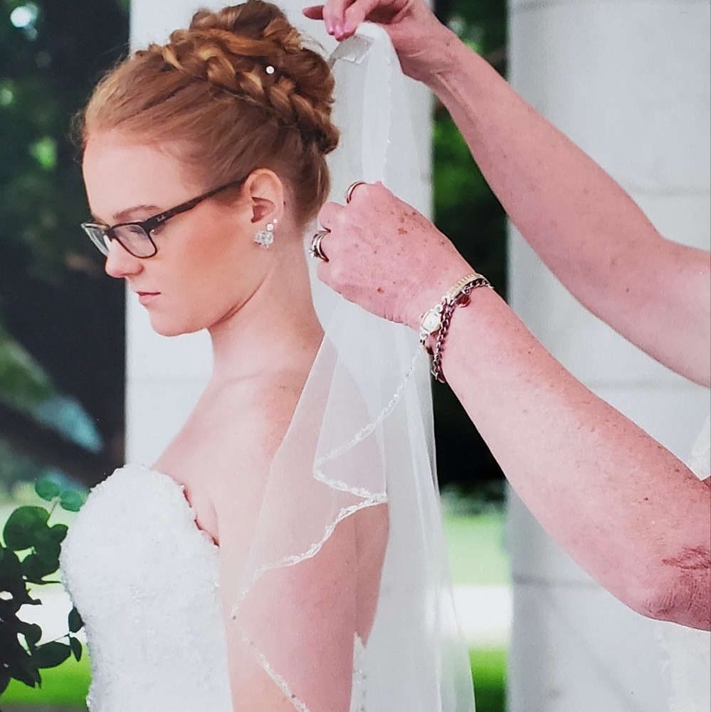 Waterfall Wedding Veil
